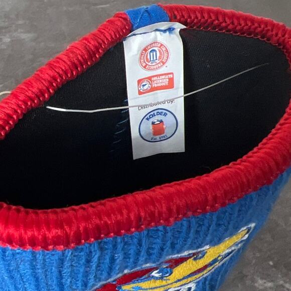 Kolder NWT KU Jayhawk Head Kansas Can Cooler - Picture 3 of 6